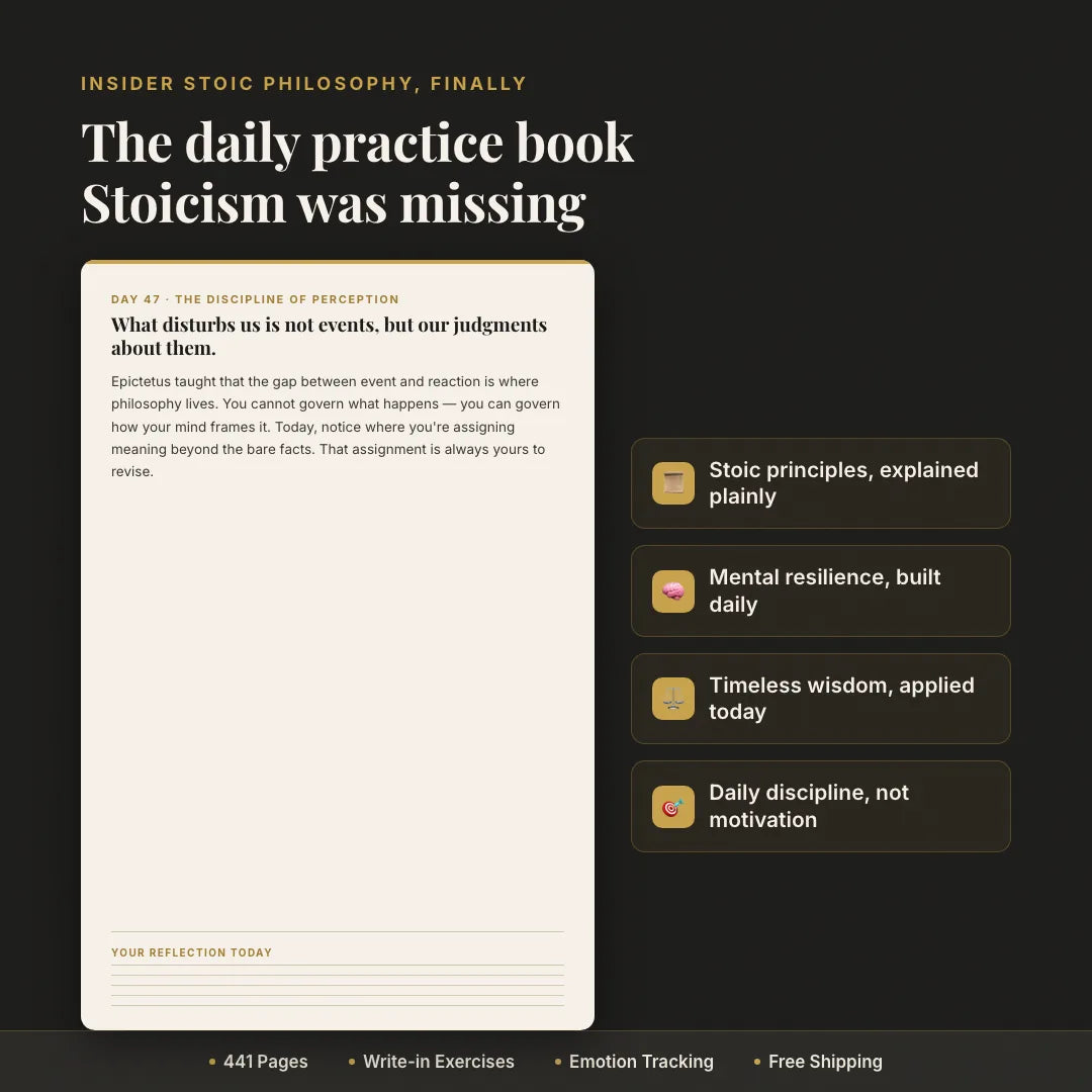 Stoicism: The Essential Journal infographic 3