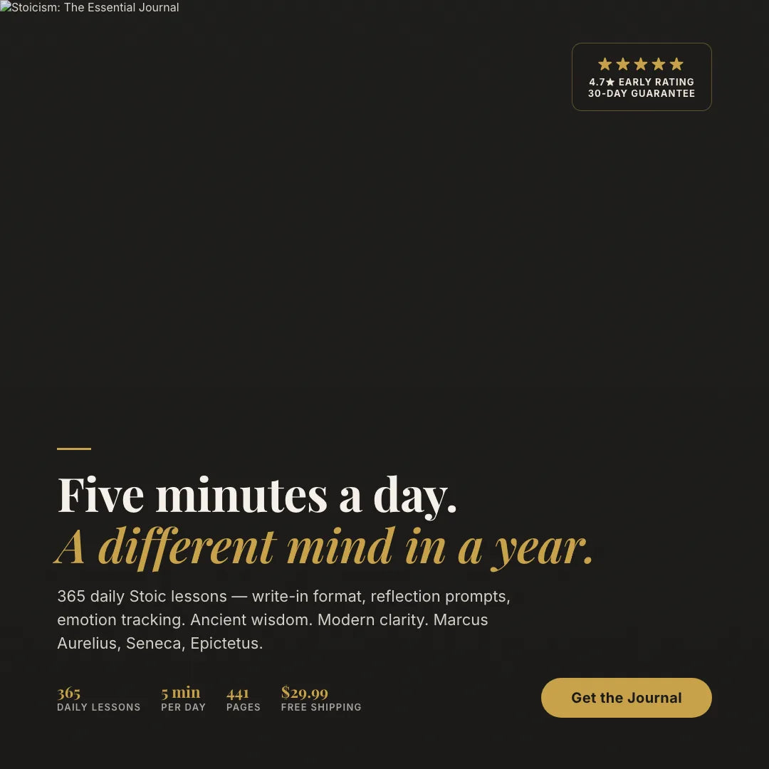 Stoicism: The Essential Journal infographic 5