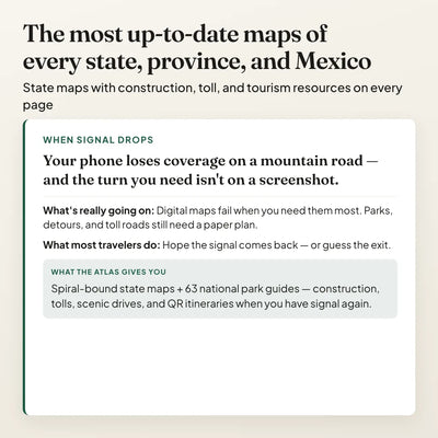 2026 Rand McNally Road Atlas — state and province maps