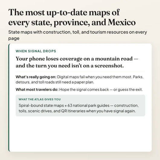 2026 Rand McNally Road Atlas — state and province maps
