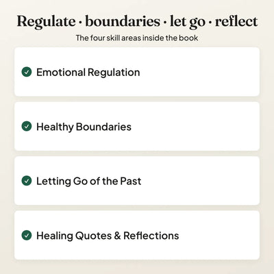 Break The Anxiety Circle — emotional regulation, boundaries, letting go
