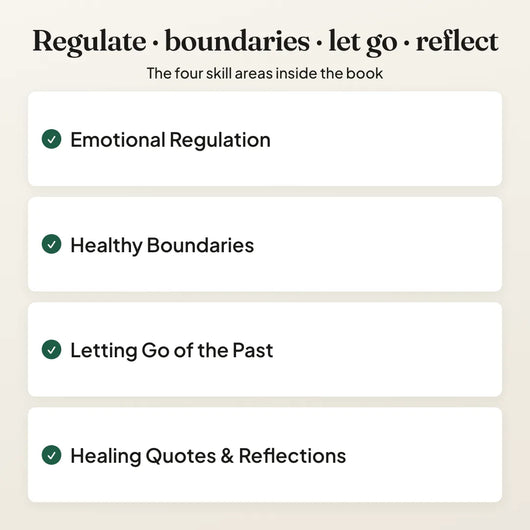 Break The Anxiety Circle — emotional regulation, boundaries, letting go