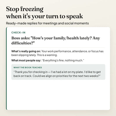 Masterful Conversation Skills — stop freezing when it's your turn to speak