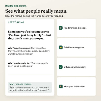 People Skills — decode what people really mean
