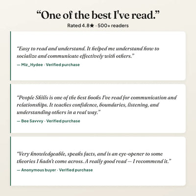 People Skills — reader reviews