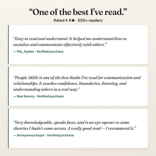 People Skills — reader reviews