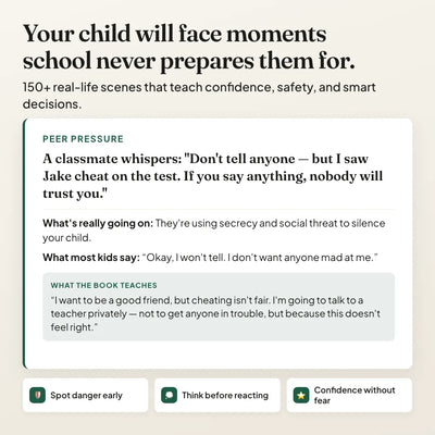 Raise Children Street-Smart — real-life scenarios hook