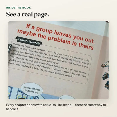 Raise Children Street-Smart — real interior page: a slice-of-life scenario