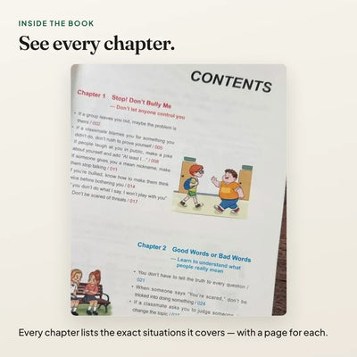 Raise Children Street-Smart — real interior: full table of contents
