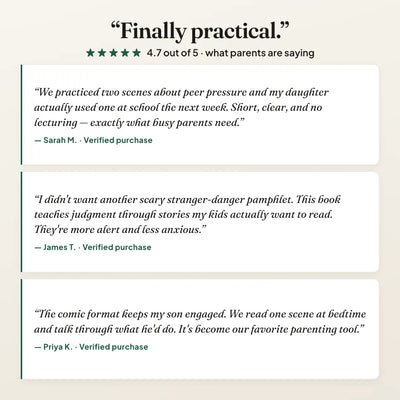 Raise Children Street-Smart — parent testimonials