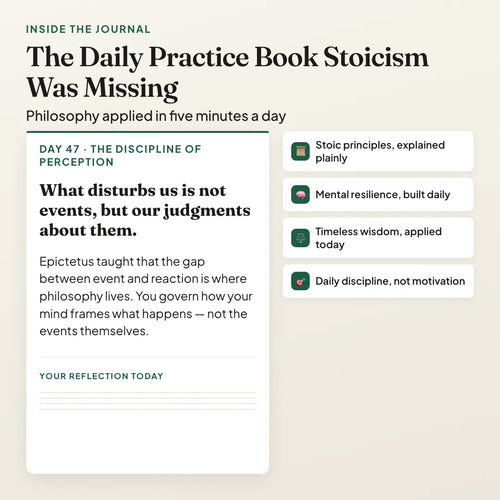 Stoicism: The Essential Journal