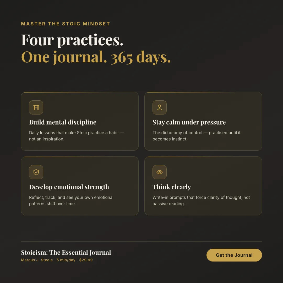 Stoicism: The Essential Journal infographic 4
